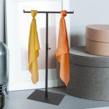 Maxbell Stainless Steel Necklace Earring Holder Jewelry Display Holder for Shop Black