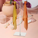 Maxbell Stainless Steel Necklace Earring Holder Jewelry Display Holder for Shop Silver