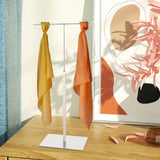 Maxbell Stainless Steel Necklace Earring Holder Jewelry Display Holder for Shop Silver