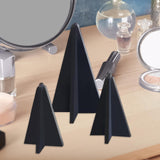 Maxbell Jewelry Showcase Rack Retail Jewelry Towers Durable Earring Organizer Holder black 3pcs