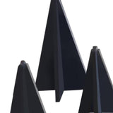 Maxbell Jewelry Showcase Rack Retail Jewelry Towers Durable Earring Organizer Holder black 3pcs