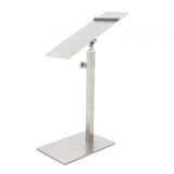 Maxbell 2xShoes Display Stand Anti Slip Durable Men Leather Shoe Shelf for Desktop Shop Sliver