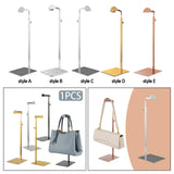 Maxbell 2xBag Display Rack Multipurpose Sturdy Hat Display Rack for Boutique Shop style A