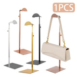 Maxbell 2xBag Display Rack Multipurpose Sturdy Hat Display Rack for Boutique Shop style B