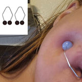 2Pcs Smile Trainer Training for Women Girls Exercise Device Beauty Exerciser Black