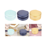 Maxbell Jewelry Organizer Case PU Leather Jewelry Travel Box for Necklace Rings Home Light blue