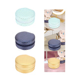 Maxbell Jewelry Organizer Case PU Leather Jewelry Travel Box for Necklace Rings Home Light blue