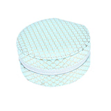 Maxbell Jewelry Organizer Case PU Leather Jewelry Travel Box for Necklace Rings Home Light blue