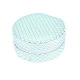 Maxbell Jewelry Organizer Case PU Leather Jewelry Travel Box for Necklace Rings Home Light blue