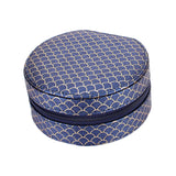 Maxbell Jewelry Organizer Case PU Leather Jewelry Travel Box for Necklace Rings Home Dark blue