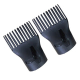 2 Pieces Hair Dryer Nozzle Universal Interface for Women Girls Styling Tools