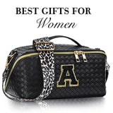 Maxbell Open Flat Toiletry Bag Large Capacity for Gym Business Trip Hair Accessories A