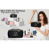Maxbell Open Flat Toiletry Bag Large Capacity for Gym Business Trip Hair Accessories A