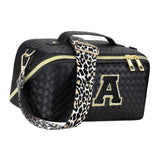 Maxbell Open Flat Toiletry Bag Large Capacity for Gym Business Trip Hair Accessories A