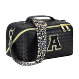 Maxbell Open Flat Toiletry Bag Large Capacity for Gym Business Trip Hair Accessories A