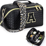 Maxbell Open Flat Toiletry Bag Large Capacity for Gym Business Trip Hair Accessories A