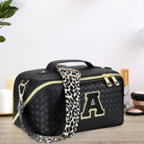Maxbell Open Flat Toiletry Bag Large Capacity for Gym Business Trip Hair Accessories A