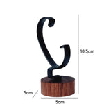 Maxbell Shops Watch Stand Wooden Base Bangle Holder for Retail Sales Dresser Showcase