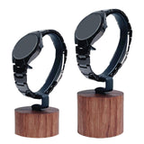 Maxbell Shops Watch Stand Wooden Base Bangle Holder for Retail Sales Dresser Showcase