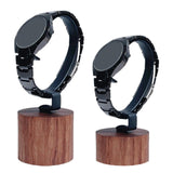 Maxbell Shops Watch Stand Wooden Base Bangle Holder for Retail Sales Dresser Showcase