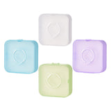 Maxbell Maxbell Makeup Powder Puff Holder Case Portable Makeup Sponge Holder for Girls Women White