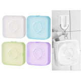 Maxbell Maxbell Makeup Powder Puff Holder Case Portable Makeup Sponge Holder for Girls Women White