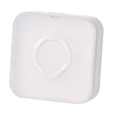 Maxbell Maxbell Makeup Powder Puff Holder Case Portable Makeup Sponge Holder for Girls Women White