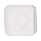 Maxbell Maxbell Makeup Powder Puff Holder Case Portable Makeup Sponge Holder for Girls Women White