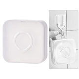 Maxbell Maxbell Makeup Powder Puff Holder Case Portable Makeup Sponge Holder for Girls Women White