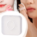 Maxbell Maxbell Makeup Powder Puff Holder Case Portable Makeup Sponge Holder for Girls Women White