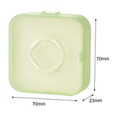 Maxbell Maxbell Makeup Powder Puff Holder Case Portable Makeup Sponge Holder for Girls Women Green