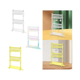 Maxbell Acrylic Earring Holder Stand Decor 16 Mini Hangers Jewelry Display Organizer Clear