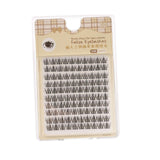 Maxbell Maxbell Fake Eye Lashes Makeup DIY Individual Lash Clusters for Party Wedding Dating style A