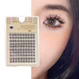 Maxbell Maxbell Fake Eye Lashes Makeup DIY Individual Lash Clusters for Party Wedding Dating style A