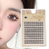 Maxbell Maxbell Fake Eye Lashes Makeup DIY Individual Lash Clusters for Party Wedding Dating style A