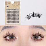 Maxbell Maxbell Fake Eye Lashes Makeup DIY Individual Lash Clusters for Party Wedding Dating style A