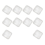 Maxbell Maxbell 10 Pieces Press on Nail Packing Boxes for DIY Nail Storage Nail Tips Display XL transparent