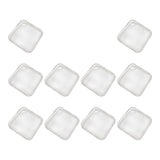 Maxbell Maxbell 10 Pieces Press on Nail Packing Boxes for DIY Nail Storage Nail Tips Display XL transparent