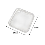Maxbell Maxbell 10 Pieces Press on Nail Packing Boxes for DIY Nail Storage Nail Tips Display XL transparent