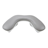 Maxbell Maxbell U Shape Nail Arm Rest PU Leather Nail Hand Rest for Home DIY Home Nails Tech Gray