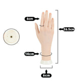 Maxbell Female Mannequin Hand Jewelry Hand Display Holder for Chain Displaying Watch Right