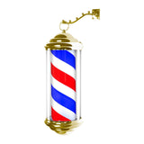 Maxbell Maxbell Barber Pole Light Classic Barber Shop Pole LED for Indoor Outdoor Hair Salon 40 red blue white