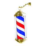 Maxbell Maxbell Barber Pole Light Classic Barber Shop Pole LED for Indoor Outdoor Hair Salon 40 red blue white