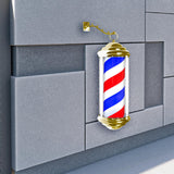 Maxbell Maxbell Barber Pole Light Classic Barber Shop Pole LED for Indoor Outdoor Hair Salon 40 red blue white