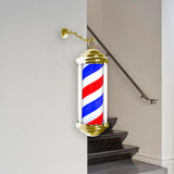 Maxbell Maxbell Barber Pole Light Classic Barber Shop Pole LED for Indoor Outdoor Hair Salon 40 red blue white