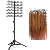 Maxbell Maxbell Hair Braiding Rack Lightweight Keep Neat and Tidy for Salon Home Hair Holder