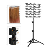 Maxbell Maxbell Hair Braiding Rack Lightweight Keep Neat and Tidy for Salon Home Hair Holder