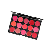 Maxbell Maxbell 15 Colors Lipstick Cosmetic Palette for Girls Salon Artist Beginners