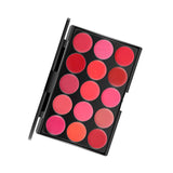 Maxbell Maxbell 15 Colors Lipstick Cosmetic Palette for Girls Salon Artist Beginners