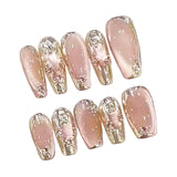 Maxbell Maxbell 10x Press on Nails Women Girls Fake Nails for Valentine's Day New Year Party S